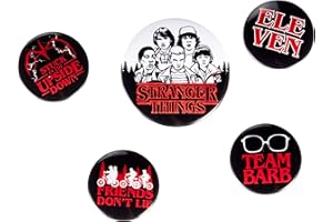 PYRAMID INTERNATIONAL Pyramid Pack Chapas Stranger Things Logo, Multicolor (BP80656)