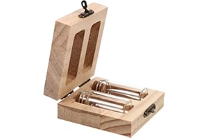 COHEALI Nabelschnur Aufbewahrung Fötalhaar Aufbewahrungsbox Babyzahnbox 2 Glasflasche Zahnhalter Zähne Box Zähne Sammelbox Kleinkind Zahnbox Kleinkind Zahnbox