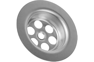 YOUR DAY MATE Cabeza de válvula de repuesto para válvulas de desagüe de fregadero, Ø 62,5 mm - 1 1/4", SS201 Cabeza de válvula, pieza de repuesto para válvula de tapón de fregadero, válvula de tapón de 1 1/4", 1x