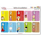 L&aacute;minas did&aacute;cticas: Tablas De Multiplicar (Formato Flexible) (Material Escolar y Pedagog&iacute;a)