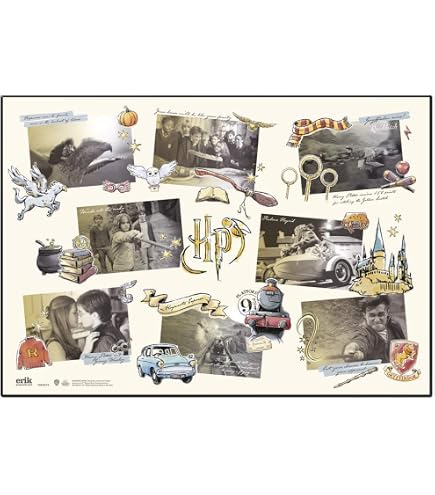 Semainier Harry Potter A4 Grupo Erik - Planner Hebdomadaire Sous-Main Bureau