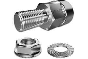 EMTB Adaptateur d'essieu, Adaptateur Universel pour essieu de vélo, Adaptateur Universel d'essieu de vélo pour Embrayage de vélo, Adaptateur d'essieu de vélo Unisexe pour remorque