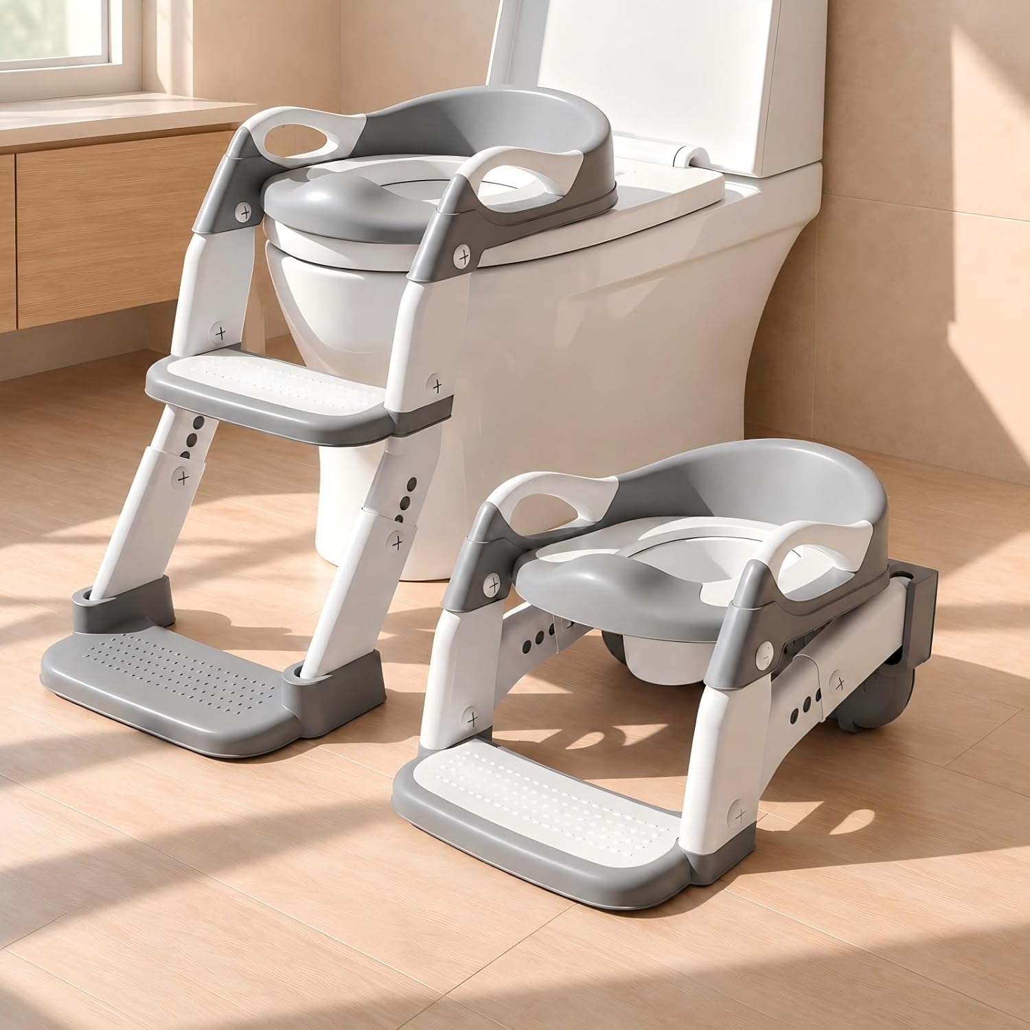 Expertenurteil & Zusammenfassung : Toilettensitz Kinder mit Treppe 3 in1 Klappba