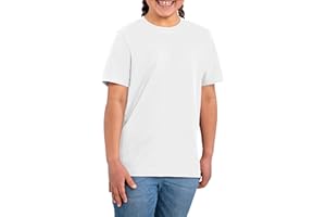HRM Kid‘s Luxury Roundneck Tee - Fair Trade T-Shirt Jungs & Mädchen mit Rundhalsausschnitt, 160 g/m² - Aus 100% Bio-Baumwolle