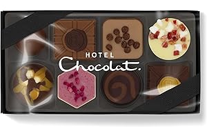 Hotel Chocolat Everything Pocket Selection - 8 Best-Loved Chocolates, 100g - Chocolate Gifts For Birthday, Thank You, Congratulations, Anniversary