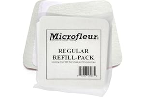 Microfleur - Regular Microwave Flower Press Refill Pack - Floral Art Crafting Accessory, Creative Pressing, DIY Handicrafts Creations for Plant Lovers, Replacement Washable Cotton Liners - 5" (13 cm)