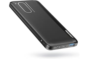 TECKNET Portable Charger, 10000mAh 22.5W PD3.0 & QC4.0 Power Bank with USB C Input/Output, High-speed Battery Pack Compatible with iPhone 13 12 11 XS 8 Samsung Google LG iPad Switch and More