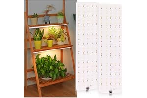 seOSTO Lampe pour Plantes, LED Grow Lightà Lampe de Plante Spectre Complet 540LEDs Lumière Auto - on/Off 3H/9H/12H, pour Semis, Croissance, Floraison et Fruits(2PCS)