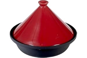VICTOR Cast Iron Tagine, Red 30cm 2.4 litres