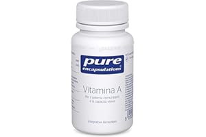 Pure Encapsulations - Vitamina A 10.000 IU - Supporto alla Vista, Funzioni Cognitive e Salute della Pelle - 30 Capsule Softgel