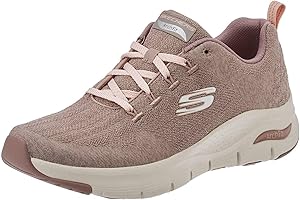 Skechers Arch Fit-Rainbow View, Scarpe da Ginnastica Allaciate Donna
