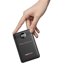 VEEKTOMX Power Bank PD 30W Super Fast Charge Powerbank 10000mAh Ingebouwde Kabels,USB C Portable Charger Reizen Essentiële kleine externe batterij compatibel met iPhone/iPad/Android/MacBook/Dji/Switch
