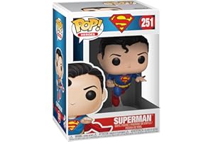 Funko POP! Heroes: Superman - Flying Superman - (80th Anniversary) - DC Comics - Figura in Vinile da Collezione - Idea Regalo - Merchandising Ufficiale - Giocattoli per Bambini e Adulti