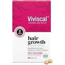 Viviscal Hair growth supplement for women, 60 Count : Buy Online ...