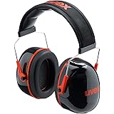 Kapselgehörschutz Uvex K3 Schwarz-Rot