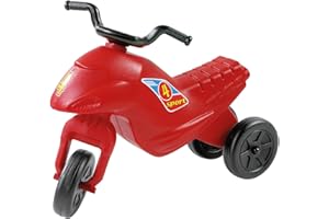 JT-LIZENZEN Dohany Rutscher Motorrad Fahrzeug 4 Mini Kinder Laufrad Lauflernrad rot