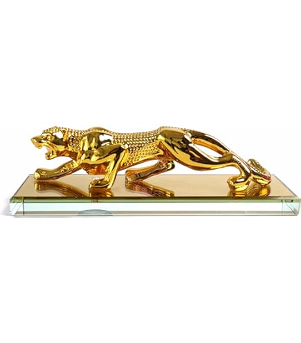 Buy KRISHNAGALLERY1 Gold Plated Tiger Jaguar Panther Home