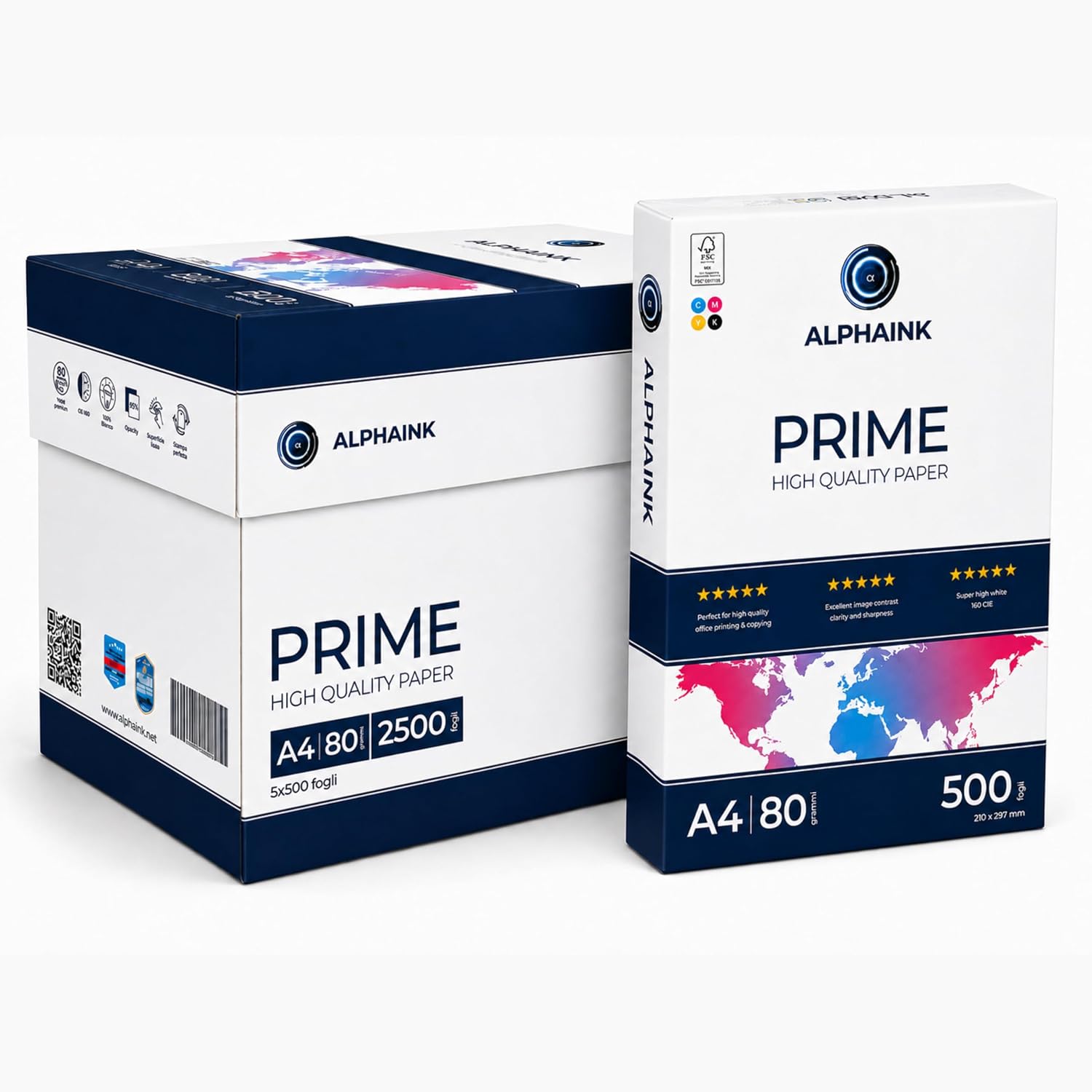 Faut-il Acheter le Alphaink Carta A4 80gr Dichiarata 5 Risme da (Sélection) ? Notre Avis