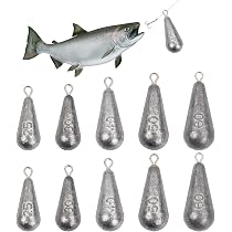 Piombo Da Pesca Bluewing 8 Libbre A Goccia Profonda - Peso Per Pesce Spada, Nuovo In Scatola Aperta