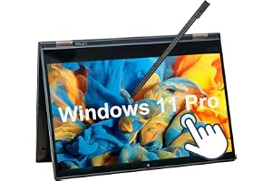 Ordenador portátil Lenovo Thinkpad L13 Yoga Gen2, 13,3 pulgadas FHD, con pantalla táctil, Intel Core i5-1145G7, 256GB SSD, 16GB RAM, teclado Qwerty, Win11 Pro (Renovado)
