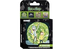 ABYSTYLE Rick and Morty - Juego de Posavasos