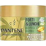 Pantene Pro-V Miracles Forti&Lunghi Maschera Ristrutturante protezione Cheratina Con Bambù E Biotina 160ml