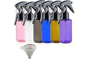 Zfseyuh 6 Piezas Spray Bottle Pequeño,60ML Mini Botella Spray,Bote Spray Pulverizador Botella de Spray Ideal para Hogar,Limpieza,Plantas,Flores y Cuidado del Cabello