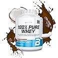 BioTechUSA 100% Pure Whey | Protein Powder with BCAA and Glutamine | Gluten-Free, Palm Oil Free | 21g Protein per Serving, 2.27 kg, Coconut-Chocolate