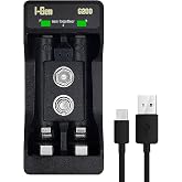 I-Gen Batteries G200 2'li Pil Şarj Aleti Type-C Girişli, Aa/Aaa / 9V Akıllı Hızlı Pil Şarj Cihazı