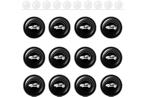 CHENYU 22 sztuki amortyzatorów samochodowych ochrona krawędzi 12 mm drzwi samochodu, okrągła, naklejka samochodowa antykolizyjna do amortyzacji wstrząsów samochodu, izolacja akustyczna