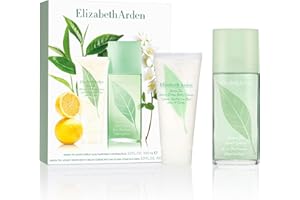 Elizabeth Arden Coffret Eau Parfumée Green Tea, Senteur Fraîche & Fruitée, Parfum Léger et Vif, cadeau femme, Crème Corps et Parfum