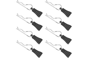 WUISOLQP 8Pcs Rc Body Clips Rc Pins RC Body Shell Pin for 1/10 1/12 1/16 Remote Control Car Shell R-Type Pins for Rc Car Accessories