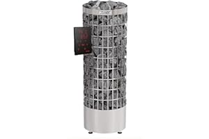 Harvia Cilindro PC90XW WiFi 9 kW finnischer Saunaofen mit Steuerung Xenio WiFi Bedienteil