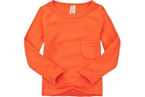 CuteOn Enfants Garçons Filles Manche Longue T-Shirt de Coton (Taille 2-6 Ans) Variété de Couleurs
