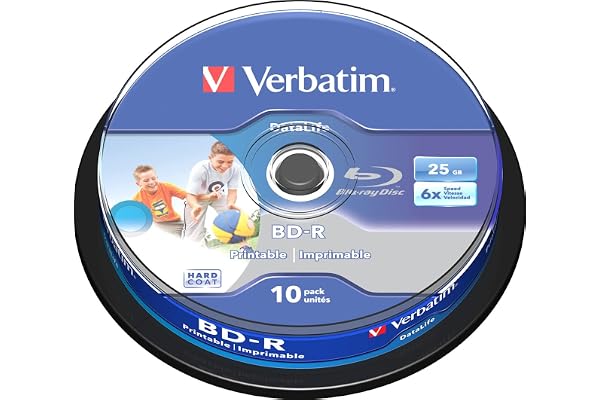Verbatim (43804) : BD-R SL 6x 10-pack : Datalife Optical Media