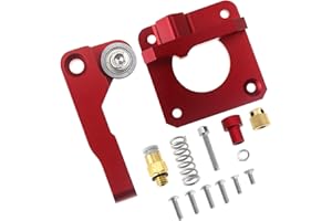 CREATIVE-IDEA Create Idea MK8 Extrudeuse 3D Imprimante Main Droite Mise à Niveau en Aluminium Cadre Base Entraînement Extrudeuses Remplacement pour CR-10 série 1.75mm Filament