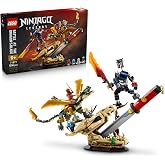 LEGO NINJAGO Ejderha Kılıcı Savaşı 71871-9 Yaş ve &Uuml;zeri &Ccedil;ocuklar i&ccedil;in Jin, Mira, Usta Ivo ve bir Oni Savaş&ccedil;ısı Minifig&uuml;rleri 