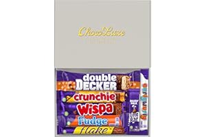 Chocoluxe Co Luxury Chocolate Gift Box Hamper | Made with Assortment of Dairy Milk Selections | Sweet Treats For All Occasions | Christmas Chocolate Hamper | Happy Birthday Chocolate Selection Box