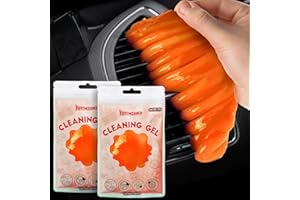 YOPINSAND Car Cleaning Gel, 2 Pack Universal Auto Deatiling Tools, Car Cleaning Putty, Reusable Interior Cleaner for Car Keyboard Air Vent, Car Slime Cleaner Dust Cleaning Gel