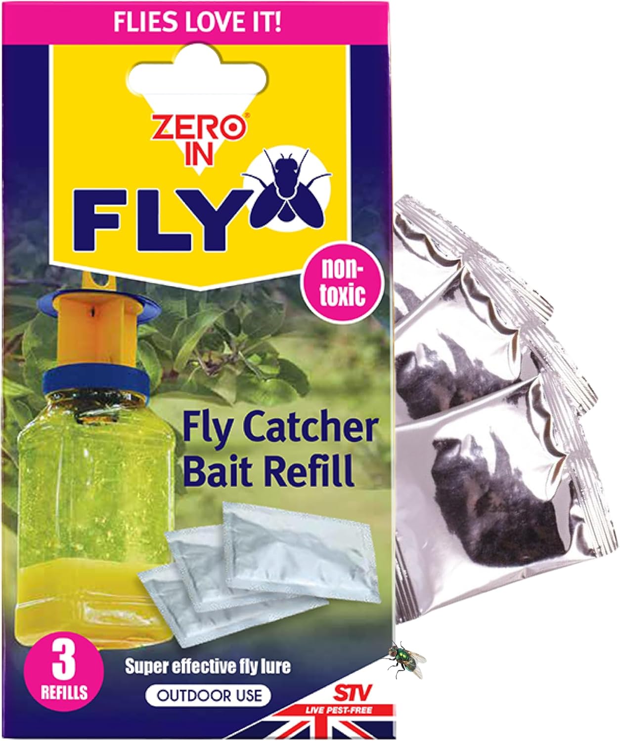 Avis d'Expert & Test Approfondi : Zero In Fly Catcher Fly Bait Refill Sachets f (Sélection)