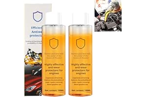 CHENRI Hochwirksames Motor-Verschleißschutzmittel, Motor-Öl Additiv, Motorschutz Verschleißschutz Additiv, Motoröl Additiv Verschleißschutz, Motorschutz Antiverschleiß Additiv Öl für Auto, Motorräder (2PCS)