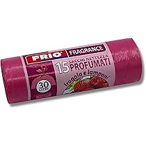 Sacchetti Per Spazzatura 30L Profumo Fiori Tropicali - Confezione Da 15, Extra Resistenti
