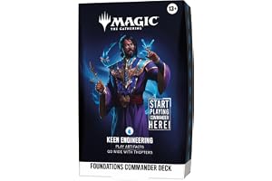 Magic: The Gathering Foundations Commander-kortlek – Keen Engineering