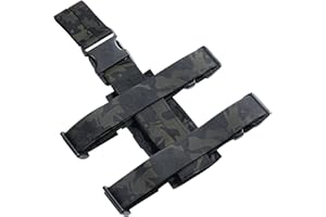 ‎EXCELLENT ELITE SPANKER EXCELLENT ELITE SPANKER Tactical Drop Leg Holster Adjustable Platform Molle Module Universal Bag for Left/Right Leg