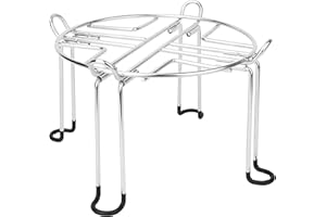 Omoojee Support de filtre à eau de 15,2 cm de haut par 9 cm de large compatible avec Berkey Big, Royal et Travel System, support en acier inoxydable pour refroidisseur d'eau alimenté par gravité avec