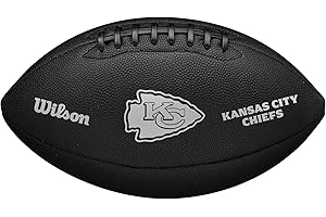 Wilson Pallone da calcio NFL Team Metallic Premiere, misura ufficiale, Kansas City Chiefs