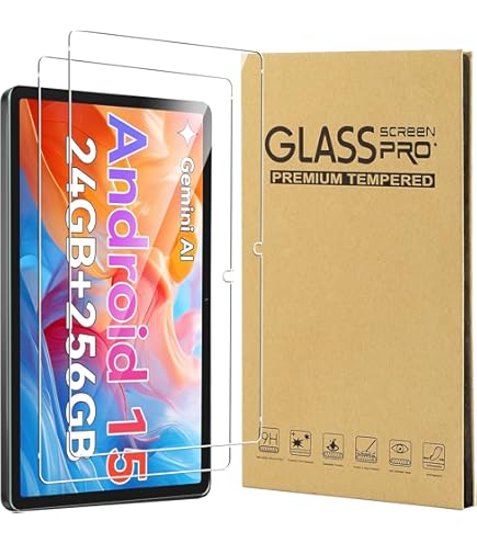 TABWEE T20 Tablet met toetsenbord, Android 15, 24 GB RAM 256 GB ROM (2 TB TF), Octa-Core, Tablet 10 inch, 5000 mAh, 8 MP 5 MP, Gemini AI, Widevine L1