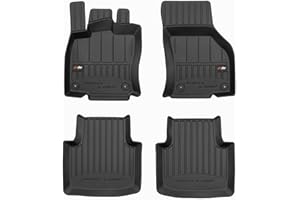 M MOTOS Tapis de sol caoutchouc pour Volkswagen Arteon depuis 2017 Améliorez Votre Confort de Voyage avec Le tapis noir antidérapant Auto 3D- tapis voiture Tous Temps pour Voiture, Protection Contre l