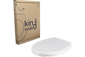 KING SEAT Pozzi Ginori Colibrì 2 Sedile Copriwater Dedicato, Bianco