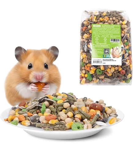 Little One Alleinfutter Für Hamster - 5er Pack (5 X 400 G), Ausgewogene Mischung Mit Getreide, Nüssen & Gemüse